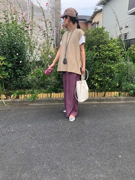 えりさん（レディース・158cm）の夏コーディネート