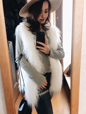 Kurumiさん（レディース・150cm）の冬コーディネート