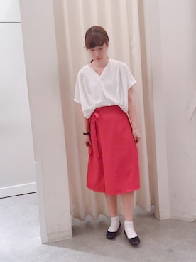 ゆりまる*さん（レディース・160cm）の春コーディネート