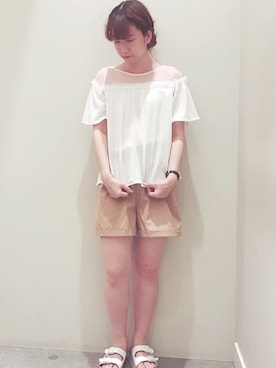 ゆりまる*さん（レディース・160cm）の夏コーディネート