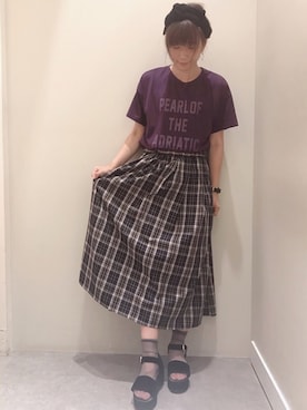 ゆりまる*さん（レディース・160cm）の夏コーディネート