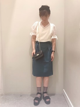 ゆりまる*さん（レディース・160cm）の夏コーディネート