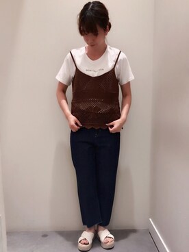 ゆりまる*さん(レディース・160cm)の夏コーディネート