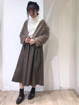 ゆりまる*さん(レディース・160cm)の秋コーディネート