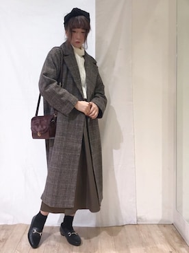 ゆりまる*さん（レディース・160cm）の秋コーディネート