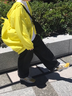 「NIKE(ナイキ)のアイテム(ショルダーバッグ)」を使った、m.tさん(レディース・157cm)の春コーディネート