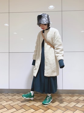 m.tさん（レディース・157cm）の冬コーディネート