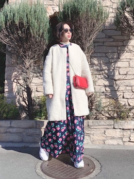 m.tさん（レディース・157cm）の冬コーディネート