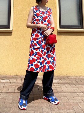 m.tさん（レディース・157cm）の夏コーディネート