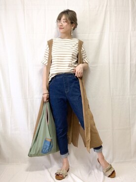 yamaさん（レディース・169cm）の春コーディネート