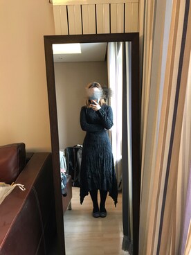 「initial（イニシャル）のアイテム（ワンピース/ドレス）」を使った、tomatooさん（レディース・158cm）の春コーディネート