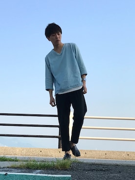 ルークさん(メンズ・170cm)の春コーディネート