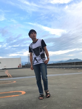 「青空」｜ルークさん（メンズ・170cm）の夏コーディネート