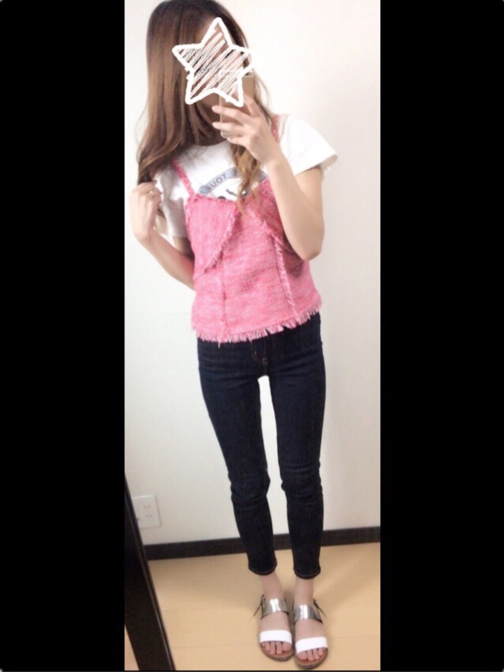 MI-☆さんの「デザインプリントTシャツ（SNIDEL）」を使ったコーディネート