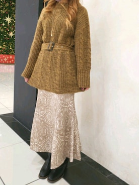 「INTERPLANET（インタープラネット）のアイテム」を使った、aさん（レディース・156cm）の冬コーディネート