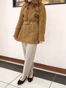 aさん（レディース・156cm）の冬コーディネート