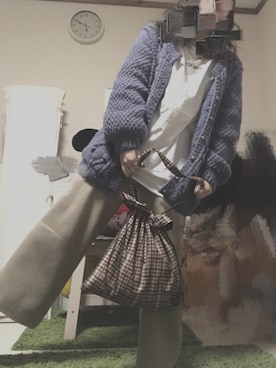 「kastane_ootd」｜「アイテム（その他）」を使った、R  E   Iさん（レディース・154cm）の冬コーディネート