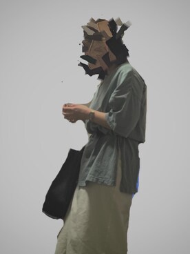 「Daniel Wellington（ダニエルウェリントン）の販売終了クラシックペティット アッシュフィールド32mm（アナログ腕時計）」を使った、R  E   Iさん（レディース・154cm）の秋コーディネート