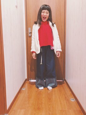 taaako0712さん（キッズ・130cm）の冬コーディネート