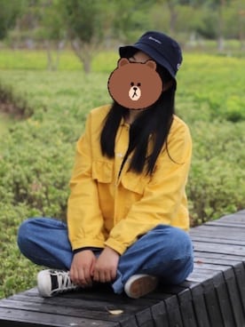 「PULL&BEAR（プルアンドベア）のアイテム（ブルゾン）」を使った、mrslee0102さん（レディース・166cm）の秋コーディネート