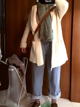 「Parfois（パルフォア）のアイテム」を使った、Sayukiさん（レディース・164cm）の秋コーディネート