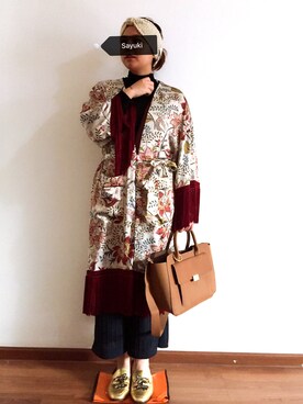 「Parfois（パルフォア）のアイテム」を使った、Sayukiさん（レディース・164cm）の秋コーディネート