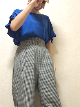 りさかわさん（レディース・163cm）の夏コーディネート