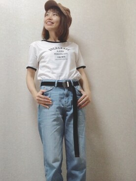 りさかわさん（レディース・163cm）の夏コーディネート