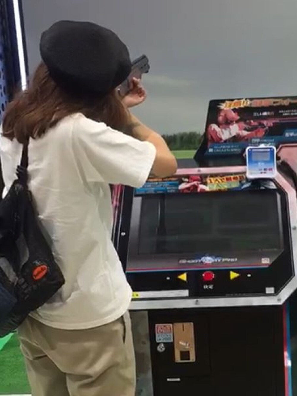 「MOUSSYのアイテム（ハンチング/ベレー帽、ブラック系）」を使った、yu1978さん（レディース・162cm）の秋コーディネートの1枚目の写真