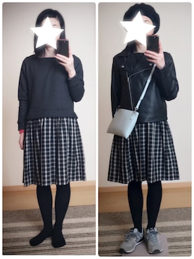 小豆さん（レディース・158cm）の春コーディネート