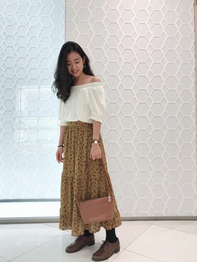 「二十歳」｜ゆうなさん（レディース・163cm）の夏コーディネート