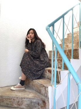 「二十歳」｜ゆうなさん（レディース・163cm）の冬コーディネート