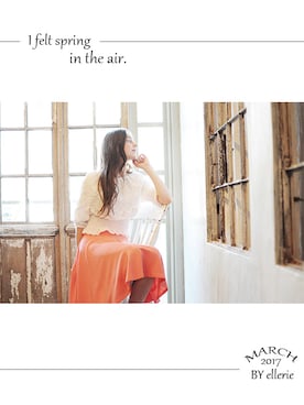 「エルリエ」｜エルリエさん（レディース・170cm）の冬コーディネート