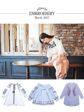 「エルリエ」｜エルリエさん（レディース・170cm）の春コーディネート