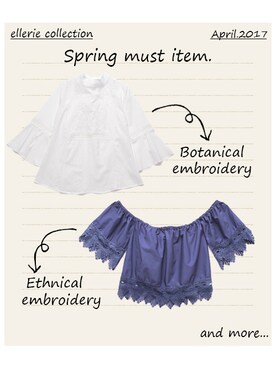 「エルリエ」｜エルリエさん（レディース・170cm）の春コーディネート