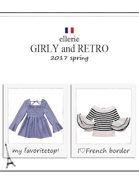 「エルリエ」｜エルリエさん（レディース・170cm）の春コーディネート