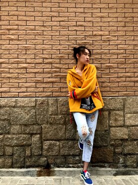 「Yacht」｜Schyler Yipさん（レディース・165cm）の春コーディネート