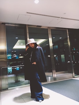 「S MAXMARA（エスマックスマーラ）のアイテム（ジャケット/アウター）」を使った、大丹さん（レディース・165cm）の冬コーディネート