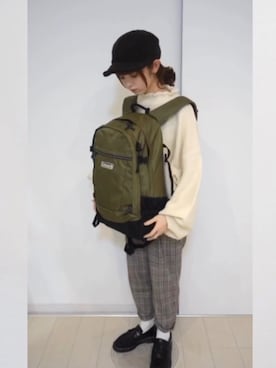 「ADOLESCENCE （アドレセンス）のアイテム」を使った、橋下美好さん（レディース・158cm）の秋コーディネート