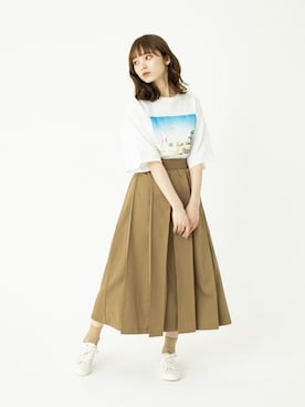 「ehka sopo（エヘカソポ）のアイテム」を使った、橋下美好さん（レディース・160cm）の冬コーディネート