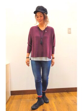 tachanさん(レディース・166cm)の秋コーディネート