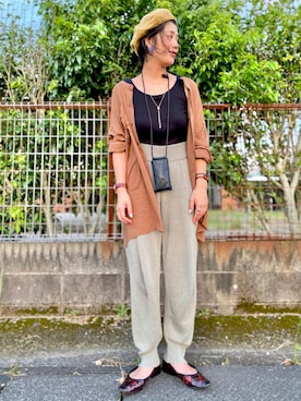 tachanさん（レディース・166cm）の夏コーディネート