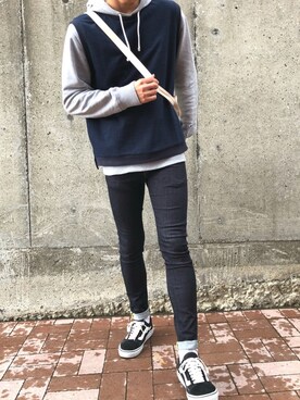 hikaruさん（メンズ・173cm）の秋コーディネート