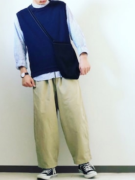 hikaruさん（メンズ・173cm）の春コーディネート