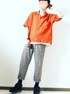 hikaruさん（メンズ・173cm）の夏コーディネート