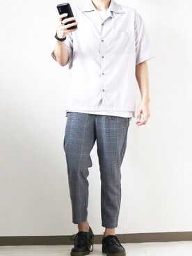 hikaruさん（メンズ・173cm）の夏コーディネート