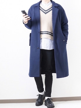 hikaruさん（メンズ・173cm）の冬コーディネート