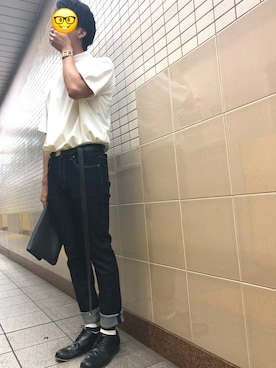 くろぶちさん(メンズ・182cm)の夏コーディネート