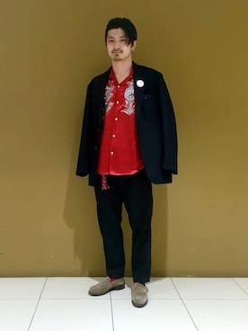 「Journal Standard TRISECT（トライセクト）のアイテム（ジャケット/アウター）」を使った、太田さん（メンズ・175cm）の春コーディネート