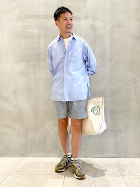 UNITED ARROWS 原宿本店 メンズ館 STAFF 01さん（メンズ・178cm）の夏コーディネート